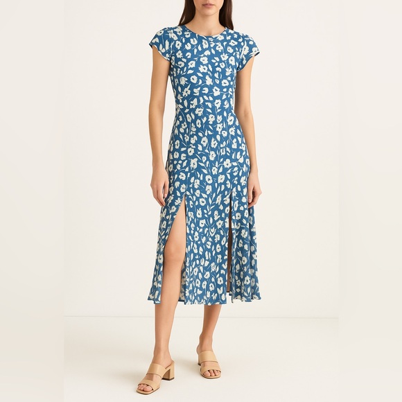 Reformation‎ Gavin Dress In Tuli Floral Print Sz 0